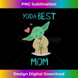 star wars yoda best mom hearts mother's day 2 - special edition sublimation png file