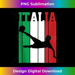 vintage retro classic italy flag italian pride soccer 3 - png transparent digital download file for sublimation