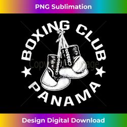 boxing club panama gloves graphic for a boxing lover tank top - instant sublimation digital download