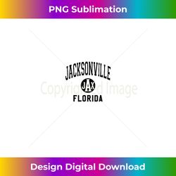 jacksonville florida jax varsity style black print - decorative sublimation png file