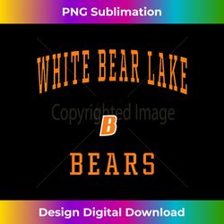 white bear lake high school bears - sublimation-ready png file