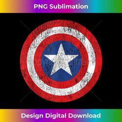 marvel captain america shield logo tank top 1 - exclusive sublimation digital file