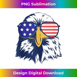 patriotic eagle shirt 4th of july usa american flag tank top 2 - exclusive sublimation digital file