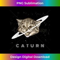 caturn kitten in space galaxy universe cat lover - png transparent digital download file for sublimation