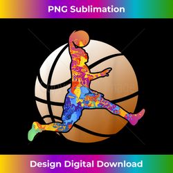 sports boys basketball player basketball graphic 1 - unique sublimation png download