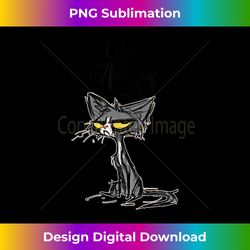 black cat oh it's monday again hate monday - png transparent sublimation design