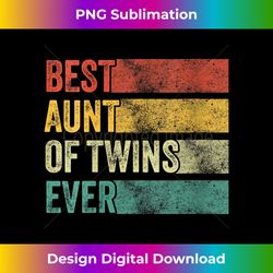 s best aunt of twins pregnancy announcement funny vintage 1 - professional sublimation digital download