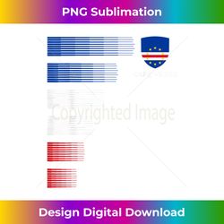 cape verde flag emblem patriotic cape verdean national - premium sublimation digital download