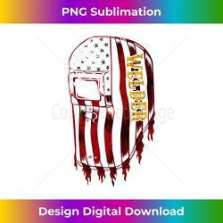 american flag welder mask metal hood glove fire welding - trendy sublimation digital download