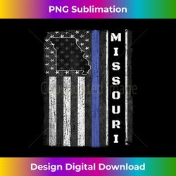 missouri thin blue line police week cop leo usa flag s 1 - artistic sublimation digital file