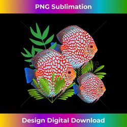 discus fish aquarium fish tank owners - sublimation-ready png file