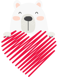 kawaii polar bear