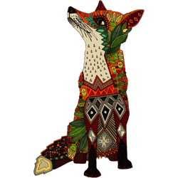 floral fox