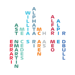 formula one teams  white