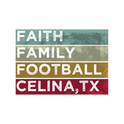 faith family football celina texas bobcats