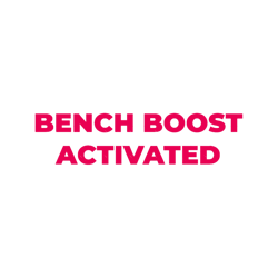 bench boost activated red