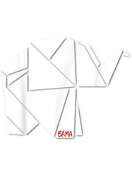 origami bama alabama elephant