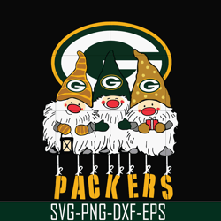 gnomes green bay packers svg, gnomes svg, packers svg, png, dxf, eps digital file nnfl0307001