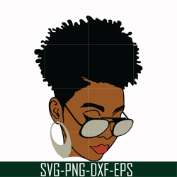 unbothered black girl svg, afro woman svg, african american woman svg, png, dxf, eps file oth00017