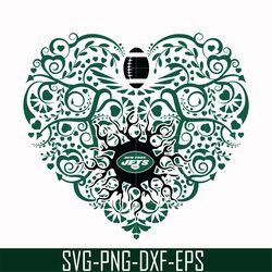 new york jets heart svg, jets heart svg, nfl svg, png, dxf, eps digital file nfl2410202l