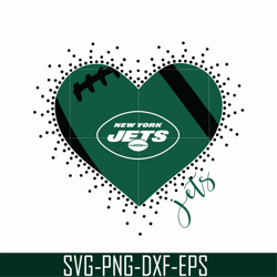 new york jets heart svg, jets heart svg, nfl svg, png, dxf, eps digital file nfl2410203l