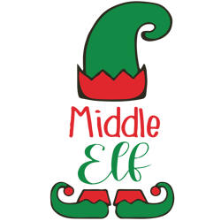 middle elf svg, elf christmas svg, christmas elf family svg, elf holidays svg, elf svg design, digital download