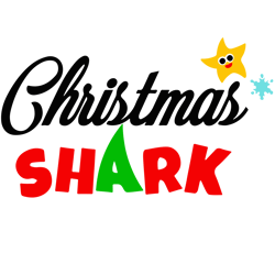 christmas shark svg, baby shark christmas svg, cute christmas shark svg, baby shark svg, shark christmas svg