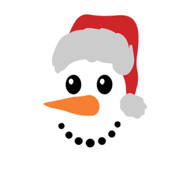 snowman face svg snowman santa svg snowman clipart christmas svg snowman cut file snowman cricut christmas cut file