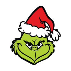 Grinch Face Svg, Grinch Svg, Grinch Christmas Svg, Santa Grinch Svg, The Grinch Svg, Cartoon Svg, Digital Download