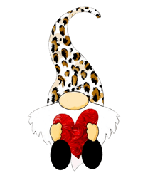 Christmas Gnome PNG, Gnome Clipart, Leopard Gnome PNG, Leopard Sublimation, Holidays Gnome PNG, Digital Download
