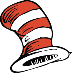 dr seuss hat svg, dr seuss clipart, dr seuss hat png, cat in the hat svg, dr seuss teacher svg, png, digital download