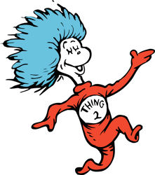 thing 2 svg, dr seuss svg, dr seuss clipart, dr seuss hat svg, cat in the hat svg, dr seuss teacher svg, png