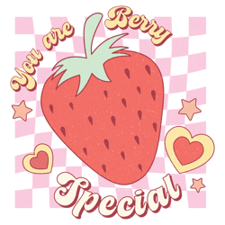 You Are Berry Special Png, Valentine's Day Png, Funny Valentine's Day Sublimation Design, Retro Valentine's Day Png-1