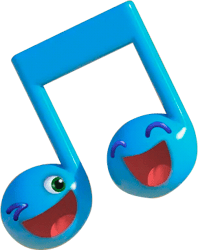 music notes png transparent images, cocomelon png, cocomelon birthday png - digital file