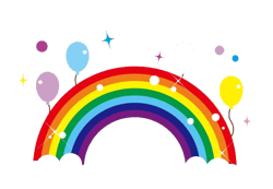 cocomelon rainbow png transparent images, cocomelon png, cocomelon birthday png - digital file