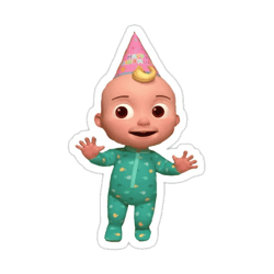 cocomelon sticker png transparent images, cocomelon birthday png, cocomelon characters png - digital file-19