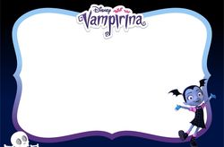 vampirina birthday invitation png, vampirina bat png, birthday party printable - digital file-6