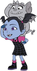 vampirina png transparent images, disney png, vampirina bat png, junior png, birthday party printable - digital file-36