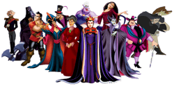 villains png transparent images, disney villains png, villains printable decor, dragon png - digital file