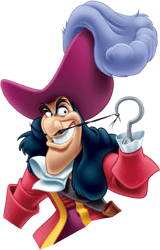 captain hook png transparent images, disney villains png, cartoon character png - digital file-6