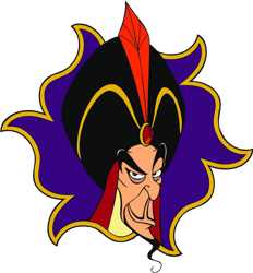 jafar png transparent images, disney villains png, cartoon character png - digital file-1