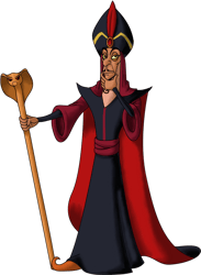 jafar png transparent images, disney villains png, cartoon character png - digital file