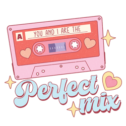 you and i are the perfect mix png, valentine's day png, funny valentine's day sublimation design, retro valentine's day1