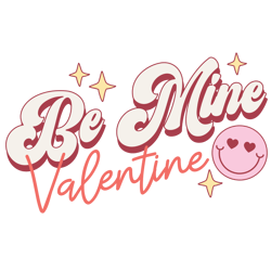 be mine valentine png, valentine's day png, funny valentine's day sublimation design, retro valentine's day png