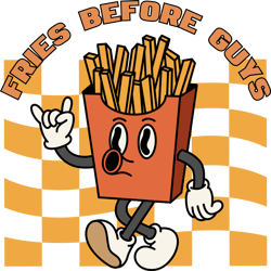 fries before guys svg, valentine's day svg, funny valentine's day sublimation design, retro valentine's day svg