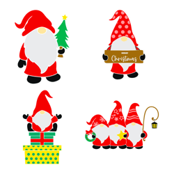 Gnomes Svg bundle, Gnome clipart, Christmas Gnome Svg, Gnome Holidays Svg, Gnome Png, Digital download