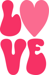 love logo png, valentine's day png, love png, valentine's day t-shirt design, retro valentine's day png