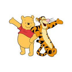 winnie tigger svg, winnie the pooh svg, winnie the pooh png, pooh svg, winnie the pooh clipart, cartoon svg, cut file