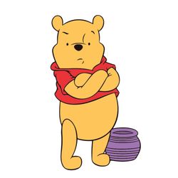 winnie the pooh svg, winnie the pooh png, pooh svg, winnie the pooh clipart, cartoon svg, instant download-12
