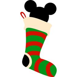 disney christmas socks svg, mickey head disney christmas svg, disney christmas svg, christmas svg, digital download-4